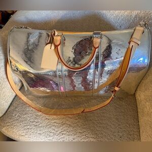 Louis Vuitton Mirror Monogram Keepall Bandouliere- Virgil Abloh Era NWOT
